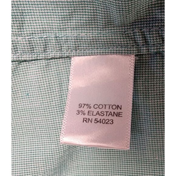 Banana Republic Mens Slim Fit Button Up Long Sleeve Shirt Size XL Mint Green - Picture 6 of 7